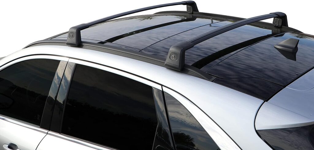 BRIGHTLINES Heavy Duty Anti-Theft Crossbars Roof Racks Compatible with 2020 2021 2022 2023 Ford Escape for Kayak Luggage Ski Bike Carriers (Including Models with Panoramic sunroof)